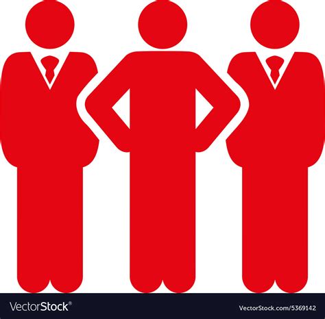Team Icon From Business Bicolor Set Royalty Free Vector
