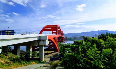 Jembatan Merah Youtefa Jembatan Ikonik Kebanggaan Jayapura Papua Id