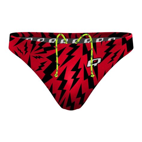 Bolt Waterpolo Brief Water Polo Snug Speedo Suits Streamlined Low