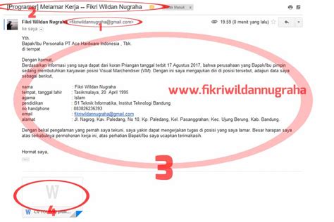 Dalam cara membuat lamaran kerja lewat email kita juga tidak bisa sembarangan dalam menentukan waktu kirim. Cara Mengirim Lamaran CV Lewat Email Mudah Diterima Kerja