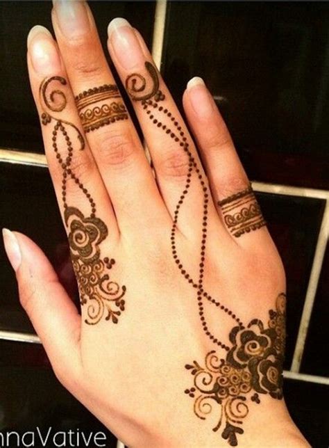 Beautiful Mehndi Designs For Fingers 40
