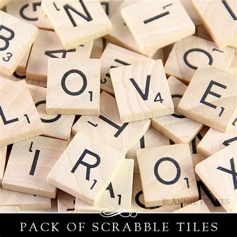 Brand New Scrabble Tiles 1000 Pack Scrabble Crafts Scrabble Tiles