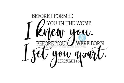Jeremiah 15 Svg Etsy