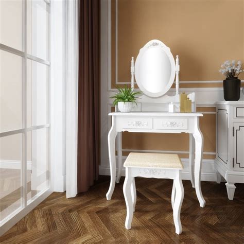 42 out of 5 stars 571. Vanity Set with Mirror and Bench, White Vanity Dressing ...