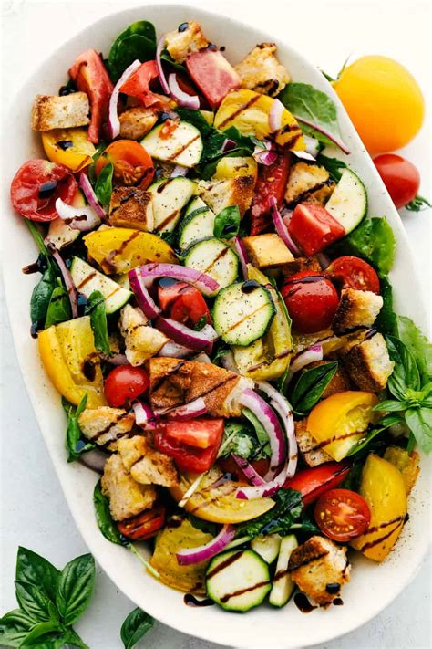 Panzanella Salad Yummy Recipe