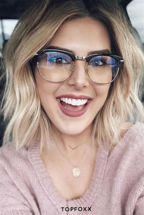 Glasses For Oval Faces Cute Glasses New Glasses Eyeglasses For Women Round Face Blonde With