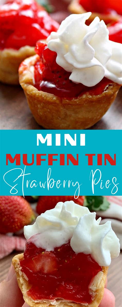 Easy Mini Strawberry Pies