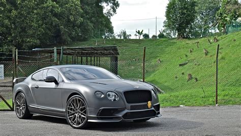 King On The Road Bespoke Gray Matte Bentley Continental —