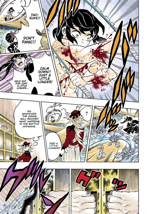 Kimetsu No Yaiba Digital Colored Comics Chapter 161 Anime Comics Manga