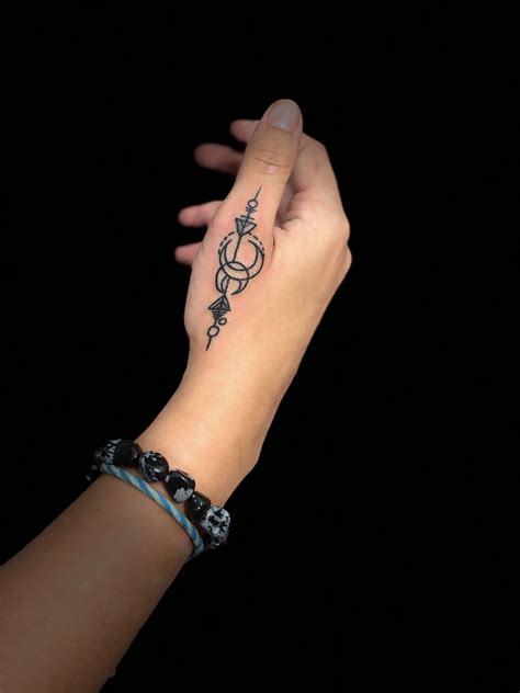 Wicca Wiccan Tattoo Hand Finger Moon Symbol With Images