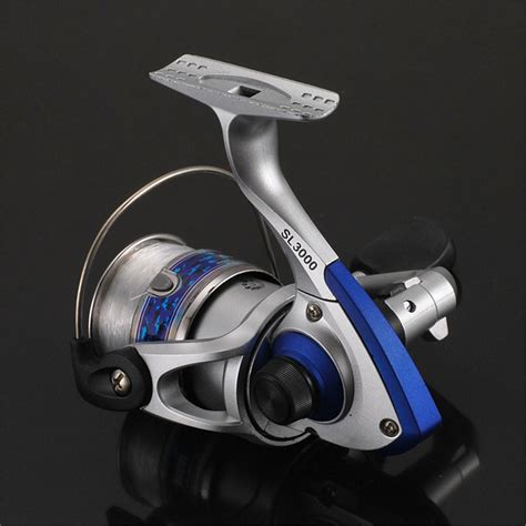 New Sl Spinning Fishing Reel Metal Spool Folding Arm Gear