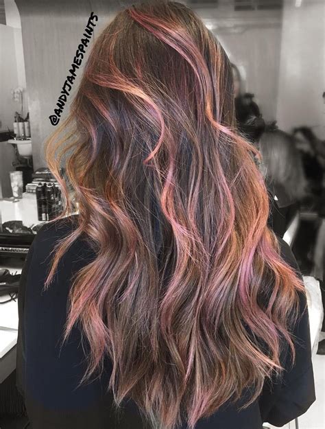 Famous Pink Brown Hair Colour Ideas Conature