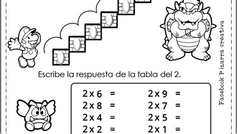 Aprende Las Tablas De Multiplicar Con Super Mario Tu Mejor Amigo Page 0003