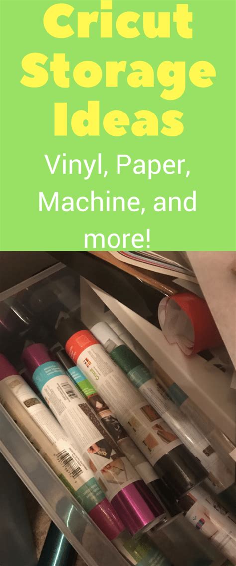 30 Smart Cricut Storage Ideas For Every Budget And Space