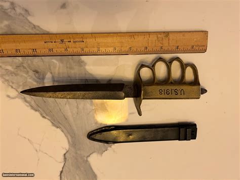 Au Lion Ww 1 Trench Knife