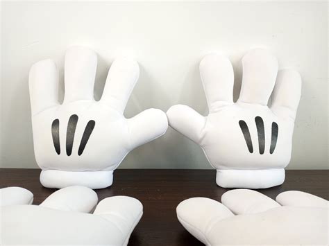 Mickey Mouse Gloves Mandm Gloves Hands Etsy