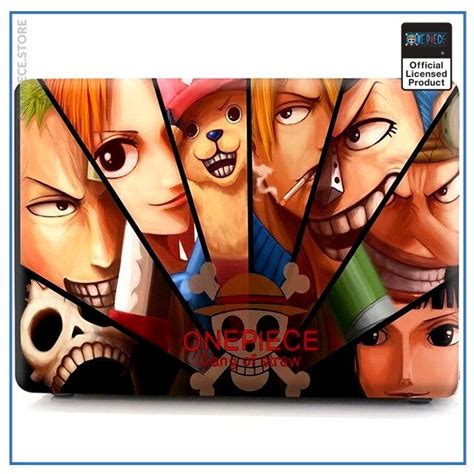 One Piece Anime Laptop Skin Straw Hat Pirates Crew Official Merch
