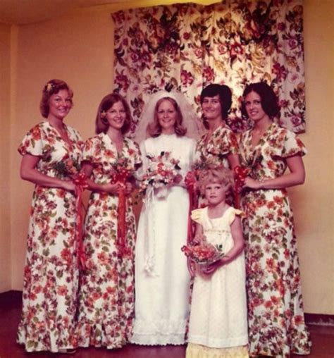 hilarious photos of ugly bridesmaid s dresses throughout the decades crafty house