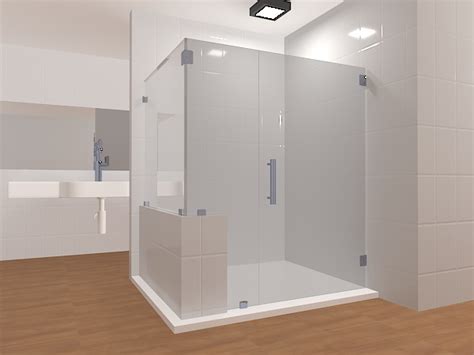 Maybe you would like to learn more about one of these? 90 Degree Frameless Glass Shower Layout 5 - Glass Shower ...