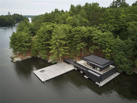 Boathouse Meets Woodland Cabin In Akb Architects Latest Project On