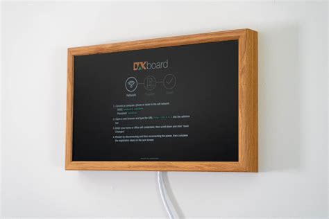 24 Digital Wall Display Smart Screen Wifi Calendar Etsy Uk