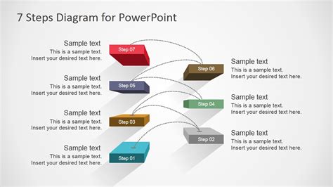 Steps Diagram Design For Powerpoint Slidemodel