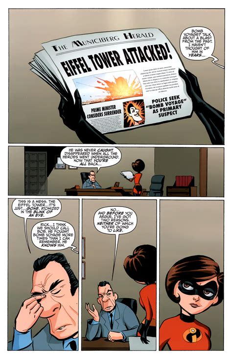 Read Online The Incredibles Comic Issue 8