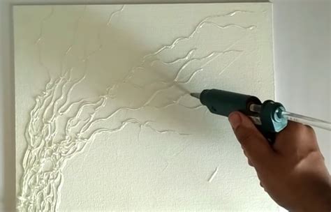 Easy Hot Glue Art