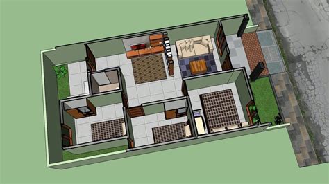 Mulai rumah minimalis mulai buming, menjadikan desainer rumah bersaing untuk mendesain model rumah minimalis 1 lantai yang terbaru. Desain Rumah Ukuran 6x12 1 Lantai - Jasa Renovasi Rumah ...