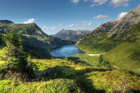 Fonds Decran Photographie De Paysage Autriche Montagnes Hdr Nature