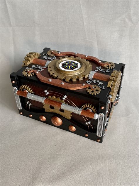 Stl File Steampunk Box 📦・3d Printable Model To Download・cults