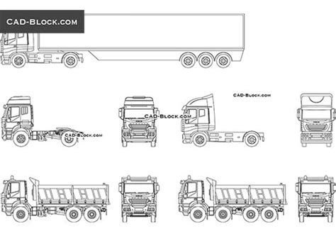 It's time for another vehicle drawing. CAD Blocks free download
