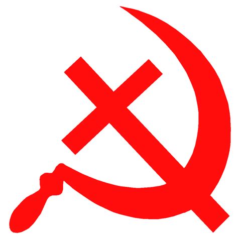 The Cross And Sickle Symbol Of Christian Communism And Christian