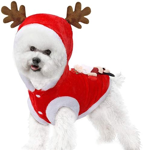 Christmas Costume For Dogs Or Cats Dog Xmas Christmas Ts For Pets