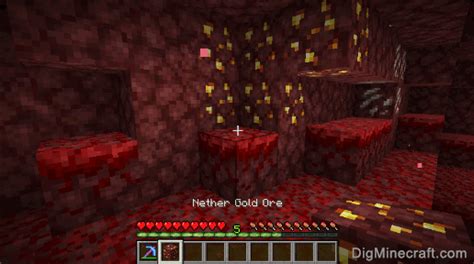 How To Make Nether Gold Ore In Minecraft