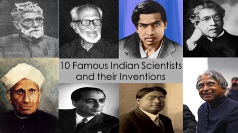 10 Famous Indian Scientists And Their Inventions Ttl Youtube