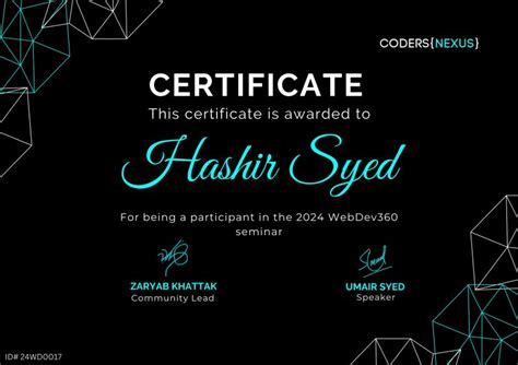 Hashir Syed 🇵🇸 On Linkedin Excited To Announce My Participation In The
