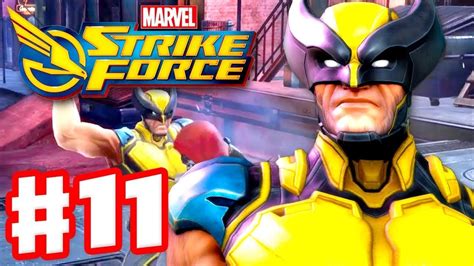 Marvel Strike Force Gameplay Walkthrough Part 11 Wolverine Youtube