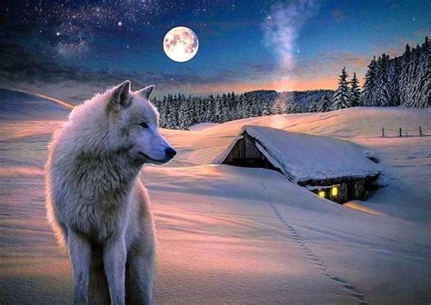 Wolf Landscape Wallpapers Wolf Background Images