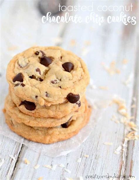 Toasted Coconut Chocolate Chip Cookies