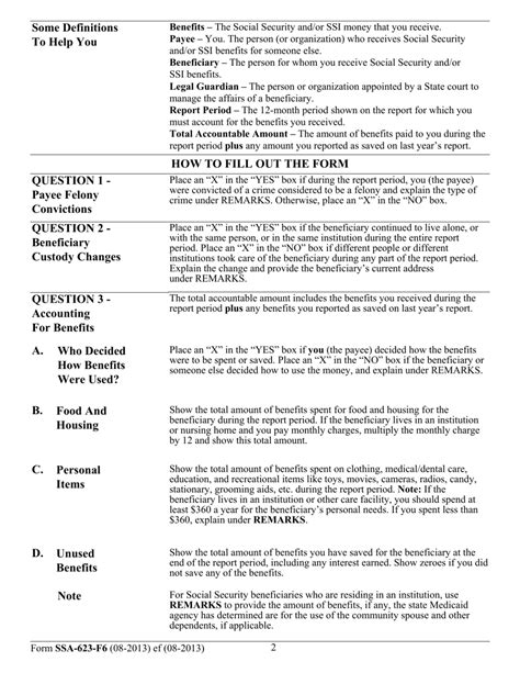 Form Ssa 623 F6 Fill Out Sign Online And Download Fillable Pdf