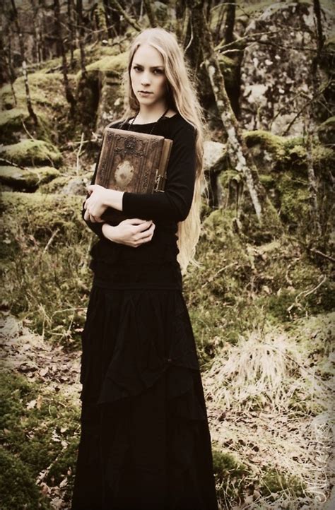 Lillian Blonde Goth Dark Mori Season Of The Witch Coven Book Of