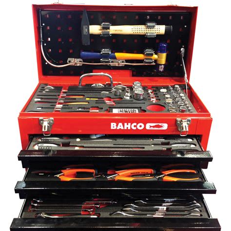 Rbi9700tm Mechanic Metal Step Case With Tools Imperial Kit Includes
