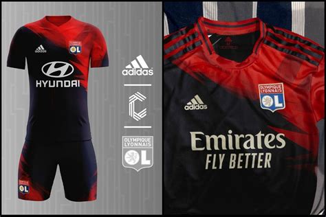 This is the new olympique lyon away shirt by adidas. FAKE Alert: This is NOT the Lyon 20-21 Away Kit - Footy ...