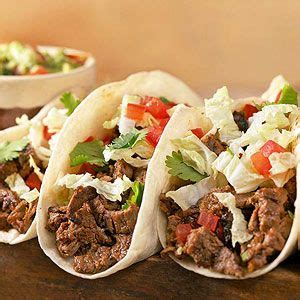 Check spelling or type a new query. Skirt Steak Tacos with Guacamole and Lime Crema From ...