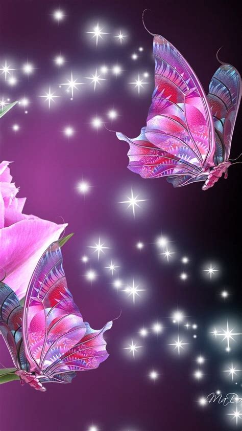 Pink Butterfly Images Hd Wallpaper Download Free Mock Up