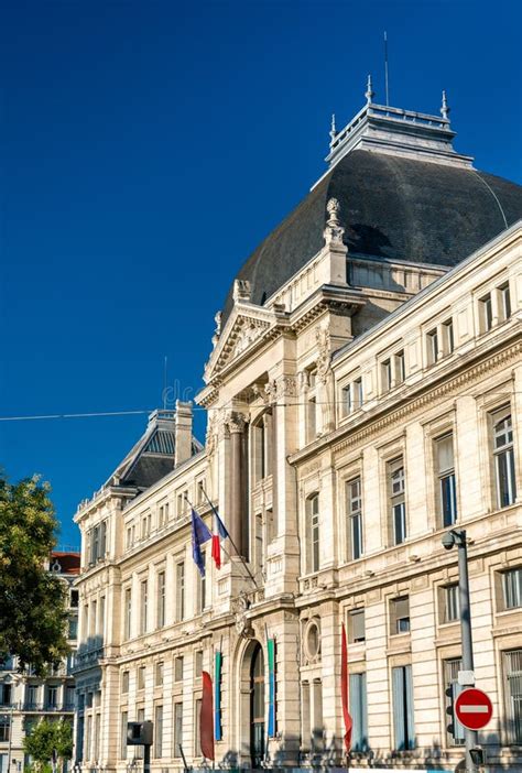 The University Building In Lyon France Stock Photo Image Of Downtown