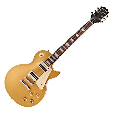 Epiphone Les Paul Classic Worn Worn Metallic Gold E Guitar Online Guitar Portal