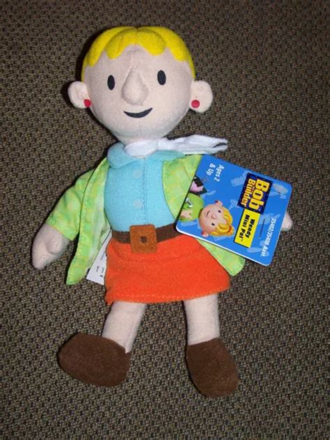 Hasbro Playskool Plush Wendy Doll Bob The Builder Bean Bag Mini Pal 8