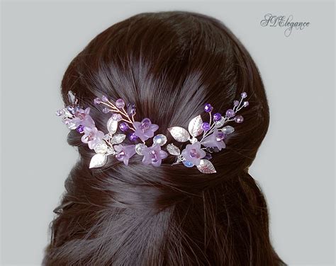 17 Purple Hair Pins Martariona
